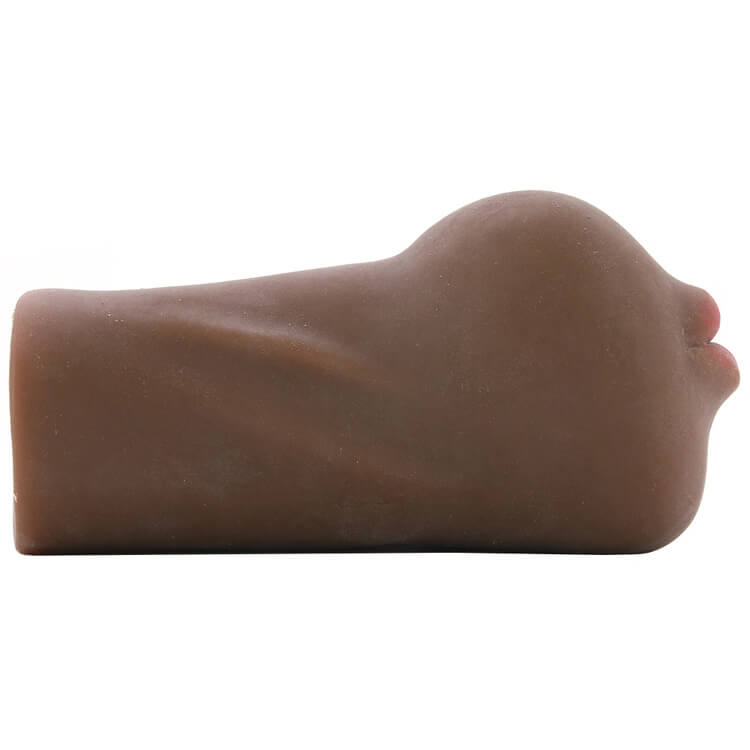 Stroke It Anatomical Mouth Stroker in Brown 2