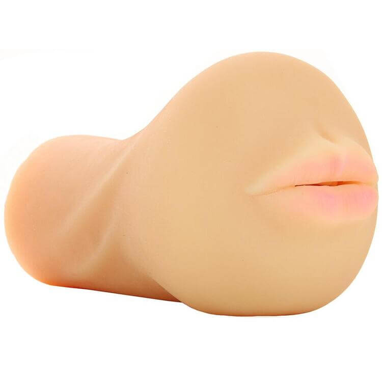 Stroke It Anatomical Mouth Stroker in Ivory 1