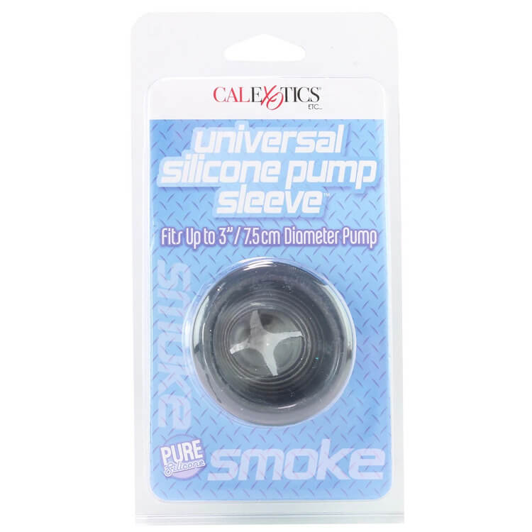 Universal Silicone Pump Sleeve in Smoke 1