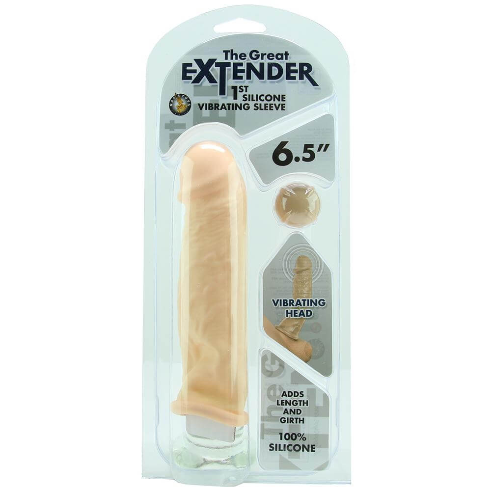 The Great Extender 6.5 Vibrating Sleeve 4