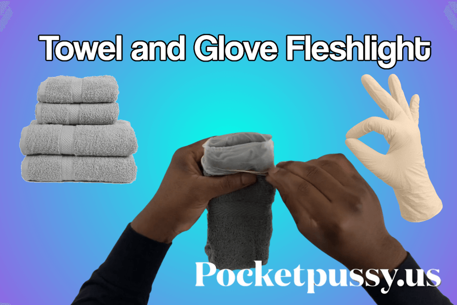 Towel and glove fleshlight